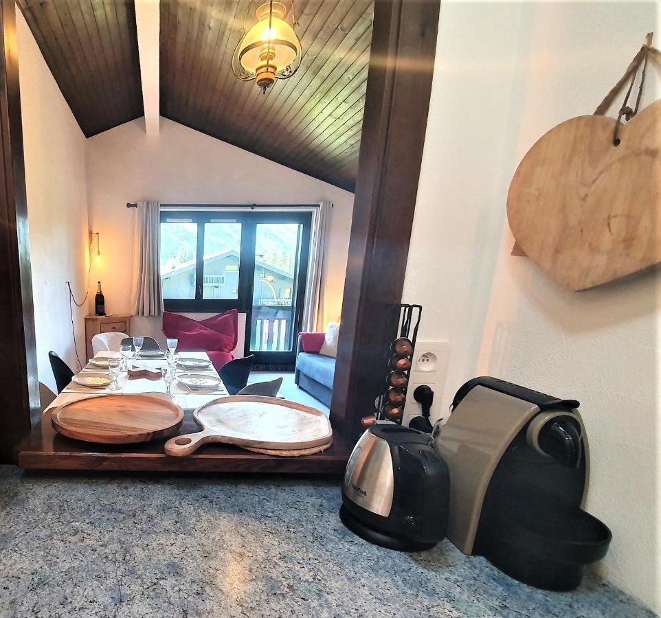 Chamonix Superbe Appartement Vue Mont Blanc 外观 照片