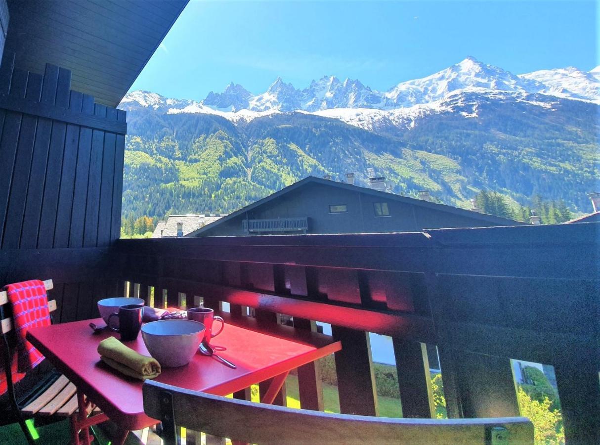 Chamonix Superbe Appartement Vue Mont Blanc 外观 照片
