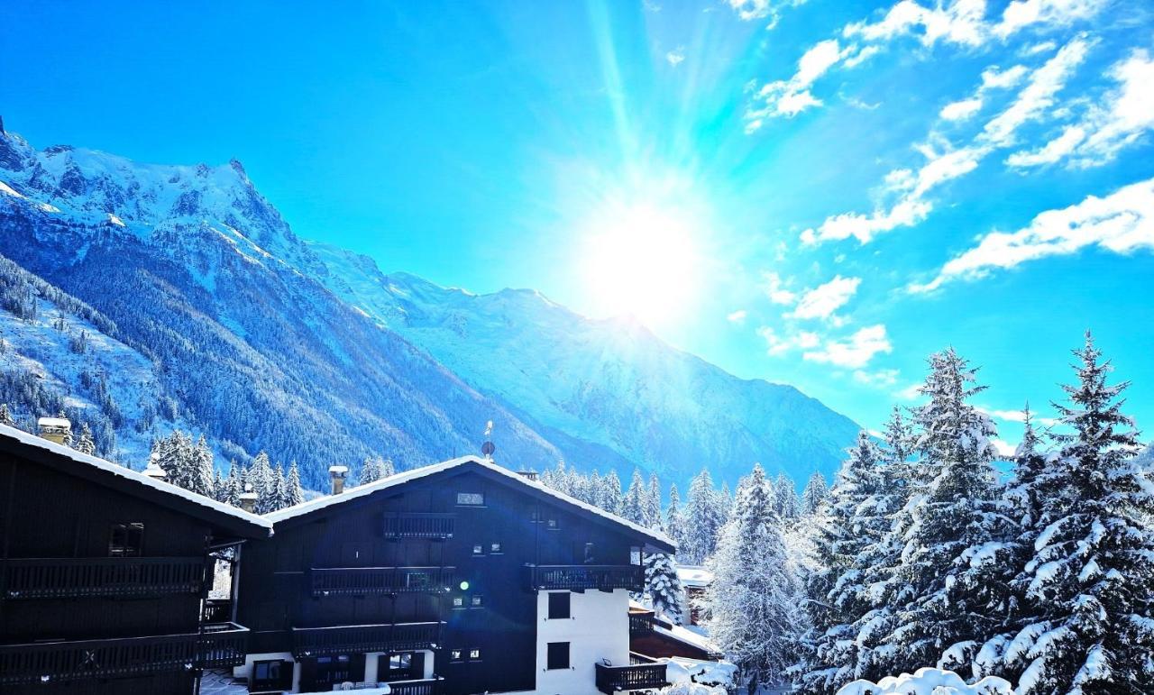 Chamonix Superbe Appartement Vue Mont Blanc 外观 照片