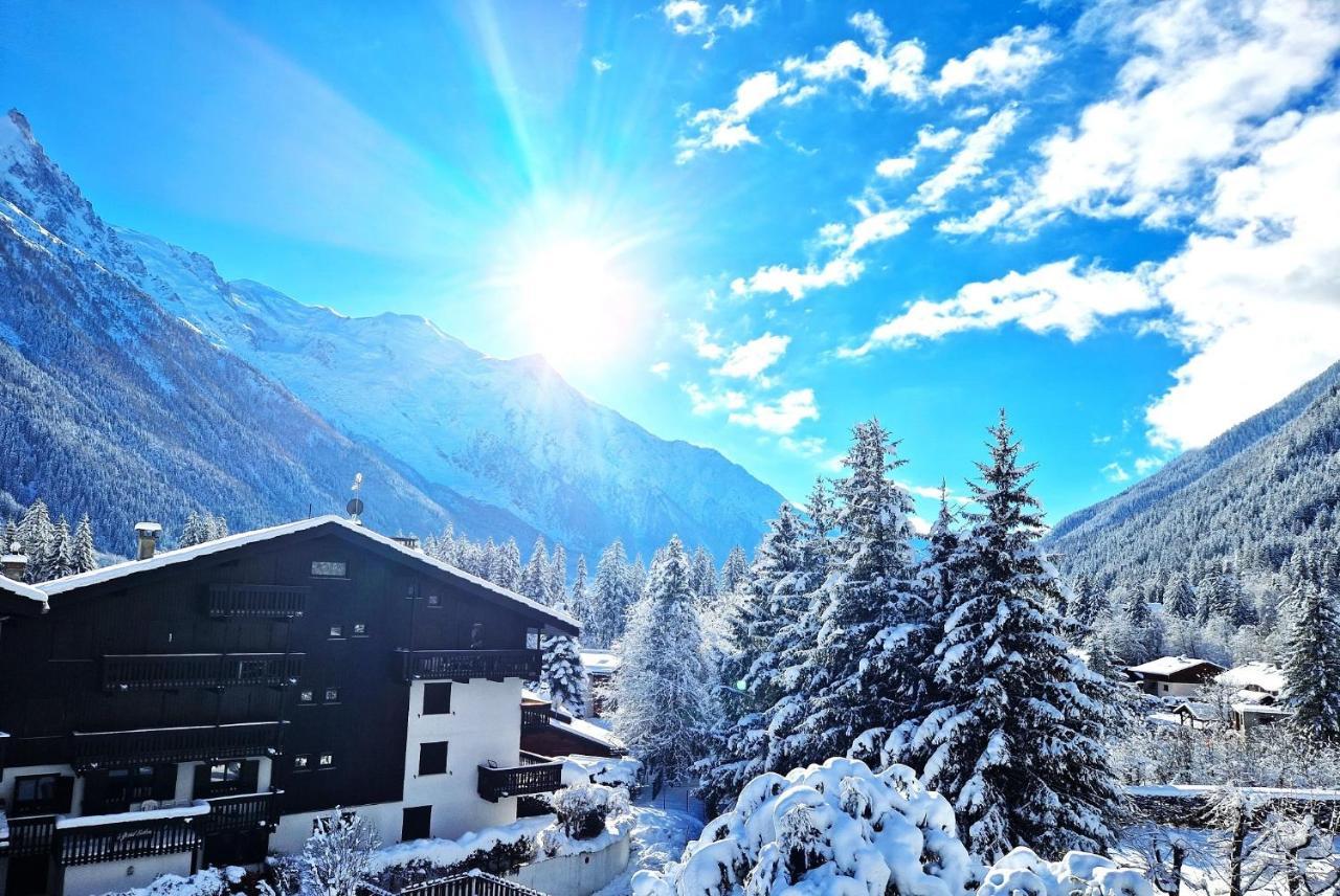 Chamonix Superbe Appartement Vue Mont Blanc 外观 照片